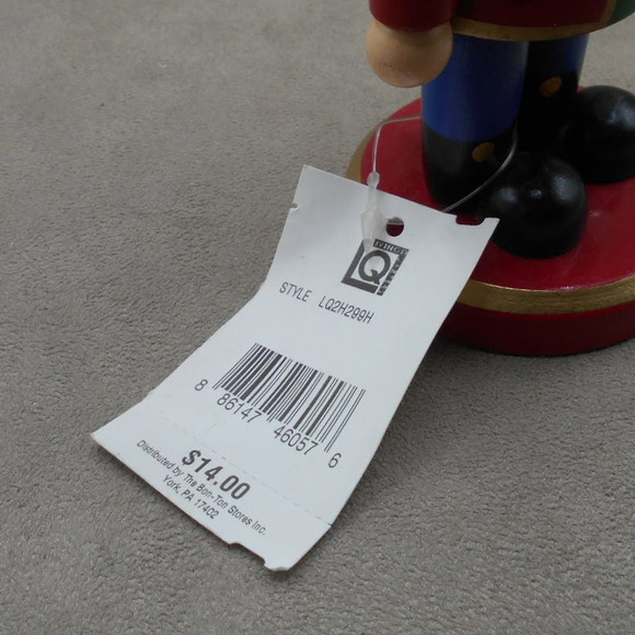 2012 Soldier Nutcracker 7" Bon-Ton Living Quarters LQ2H299H Christmas - Picture 7 of 8